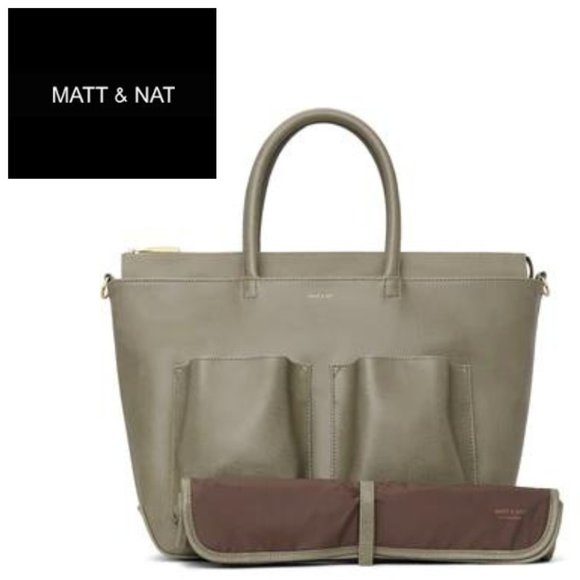 Matt + Nat Raylanmed Vegan Diaper Bag - Picture 1 of 13